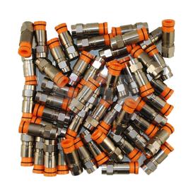 50-Pack Thomas & Bett RG59 Snap and Seal Compression Connectors