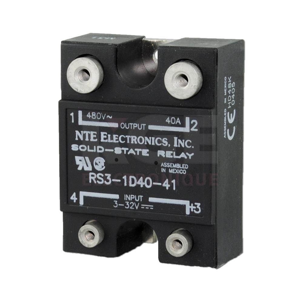 Contacteur statique NTE Electronics RS31D4041 Électronique KGE