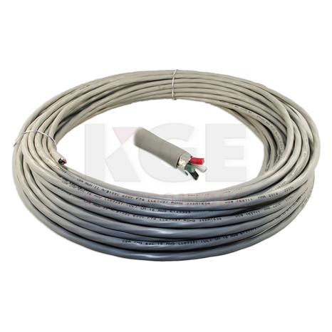 100ft 4 conductors 16 AWG with FT4 jacket shielded
