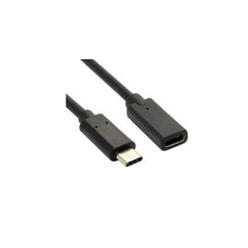 1.5ft USB 3.1 Type-C Male to Type-C Female Cable 10G 3A