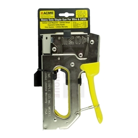 Heavy Duty Staple Gun for Wire and Cable (9/32'- 9/16' Staples)