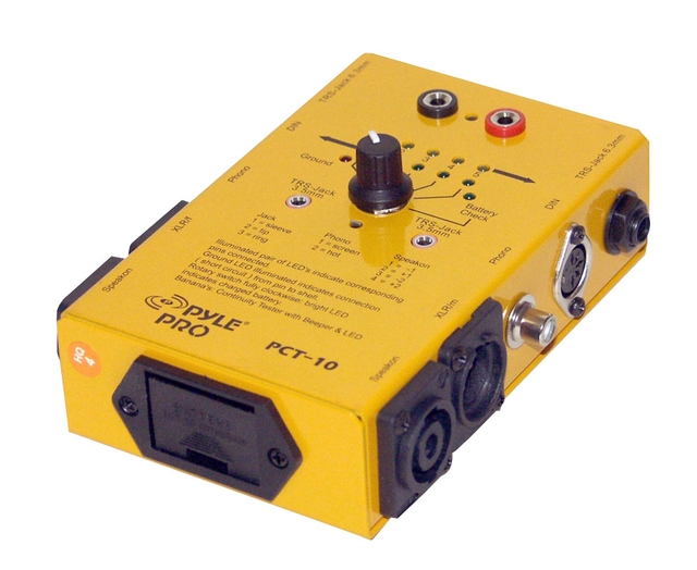Testeur de Câble Audio 8 Prises