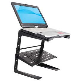 Support pour Ordinateur Portable de DJ avec Étagère