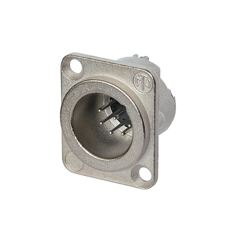 Réceptacle XLR Mâle 7 Contacts à Souder (Neutrik NC7MD-LX)