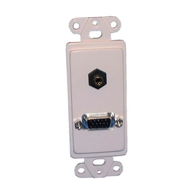 Plaque Murale VGA + Audio 1/8