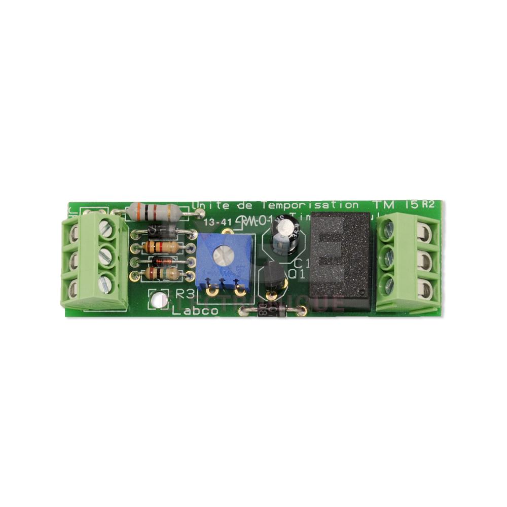 Module de Minuterie 12-24VDC 2-15 sec.