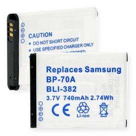 Batterie Li-Ion 740mAh pour Samsung BP-70A