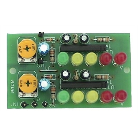 Compteur VU Stéréo 2 x 5 DEL