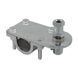 Support d'antenne de CB pour miroir à barre ronde 1