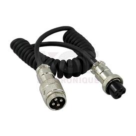 Rallonge pour microphone de CB 4 pin 4'