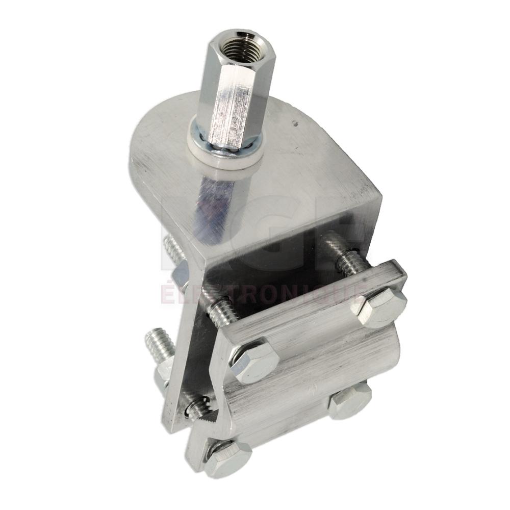 CB antenna bracket with SO239 socket