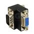 VGA to VGA M/F Adapter right angle (90 Degree)