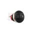 Sealed push button with red LED SPST momentary Off - (On)