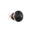 Sealed push button with yellow LED SPST momentary Off - (On)