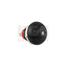 Sealed push button with green LED SPST momentary Off - (On)