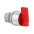 2 position red long knob button IP65 22mm mounting hole