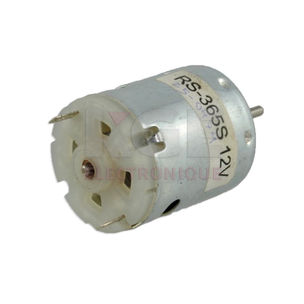 10,600 RPM 12 VDC motor