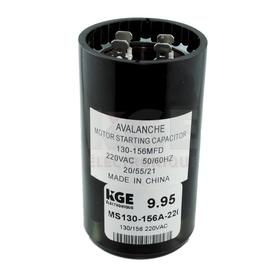 Condensateur pour démarrage de moteur 130-156mF 220VAC