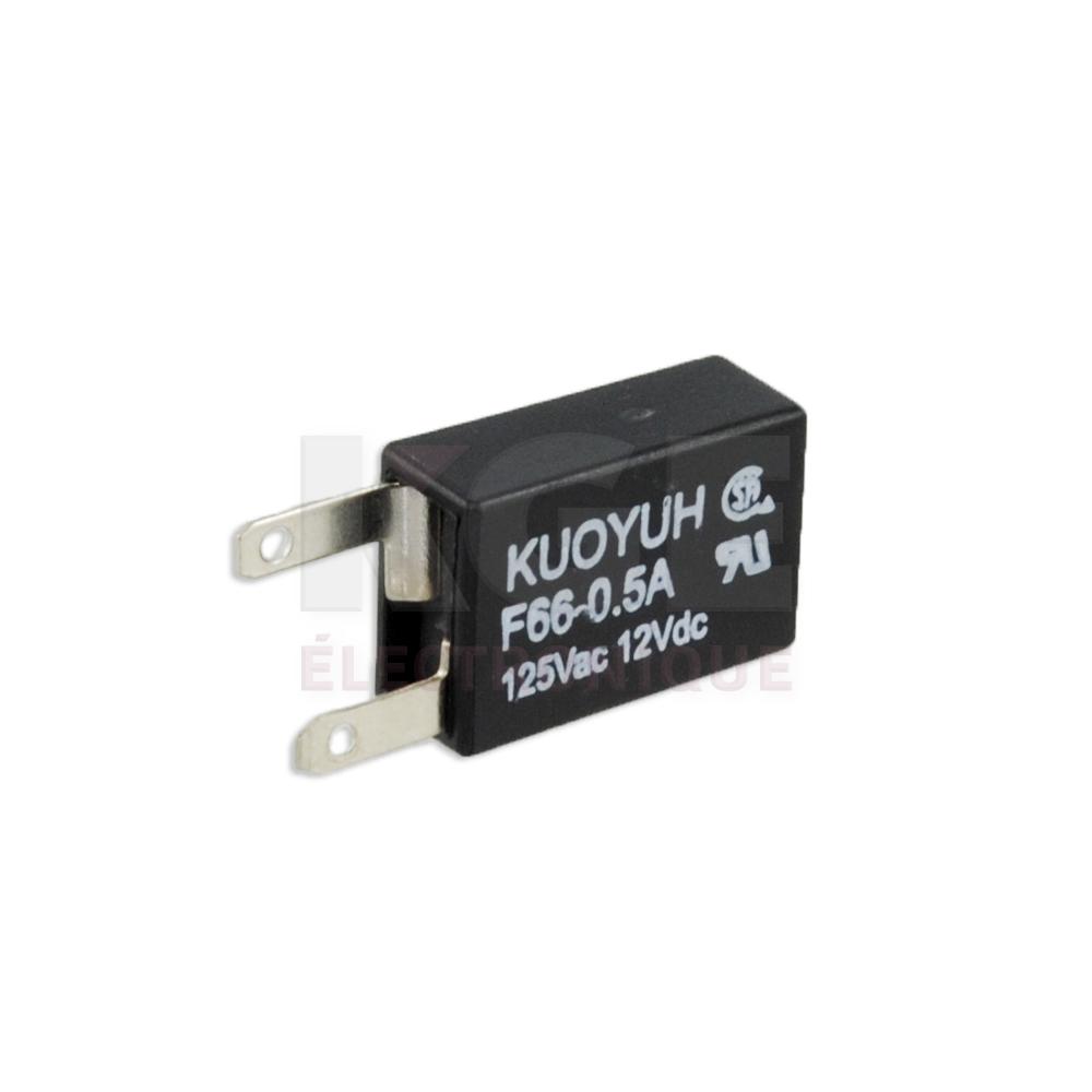 Thermal circuit breaker 0.5A 125VAC/12VDC