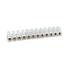 Terminal block Eurostyle 12 positions 18-8 AWG