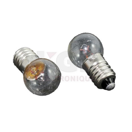 12V 5W screwed light bulb 2 pack