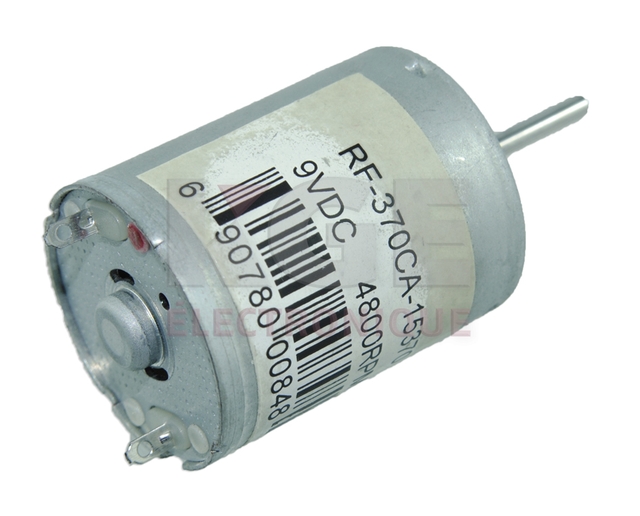 9 VDC 4800 RPM motor