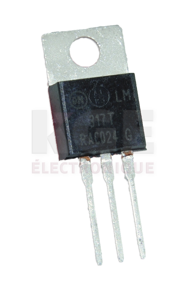 Régulateur réglable positive à 3 terminaux LM317T