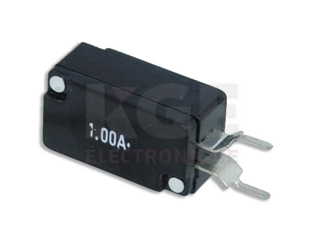 Thermal circuit breaker 1A 125VAC/12VDC
