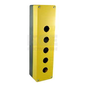 Boîtier moulé IP65 pour 5 boutons