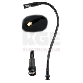 Lampe à col de cygne pour DJ avec prise BNC