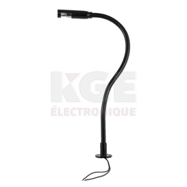 Lampe à col de cygne pour DJ avec fils de branchement