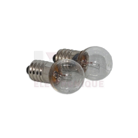 24V 2.8W screwed light bulb 2 pack