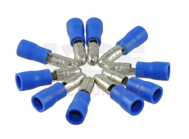 10-pack 16-14G bullet terminals 0.195 diameter