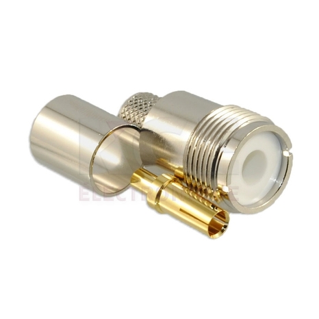 Connecteur à sertir UHF (PL-259) femelle pour RG8