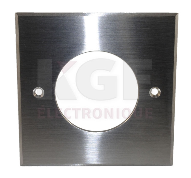 Square aluminum finish for PLG103 series light