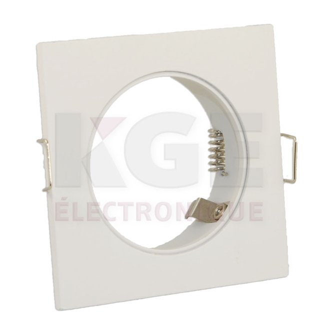 Square white finish for LED PL200 series