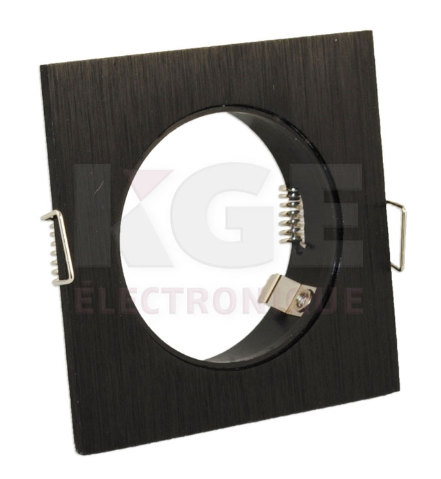 Square black finish for LED PL200 series
