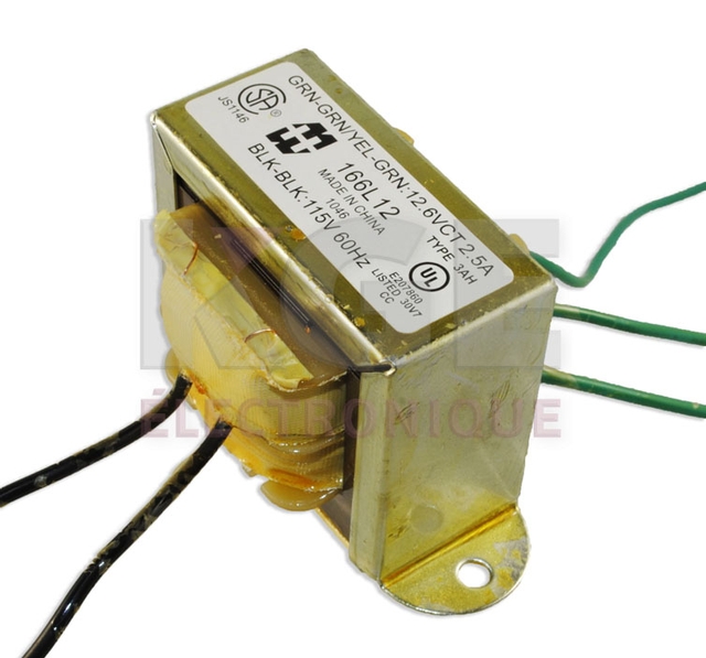 Single Primary L.V. Chassis Mount Power Supply - 12VAC 30VA