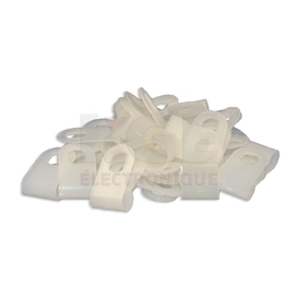25-Pack white 1/8