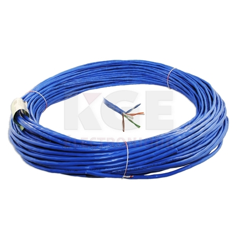 Blue 200ft CAT-5E network wire