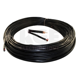100ft 2-18 RG59/U coaxial cable combo