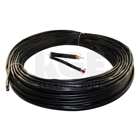 Combo câble coaxial RG59/U 2-18 100'