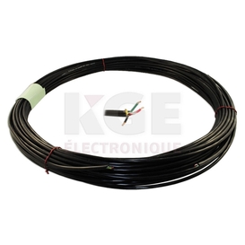 Fil de Téléphone Extérieur 4 Conducteurs 22 AWG