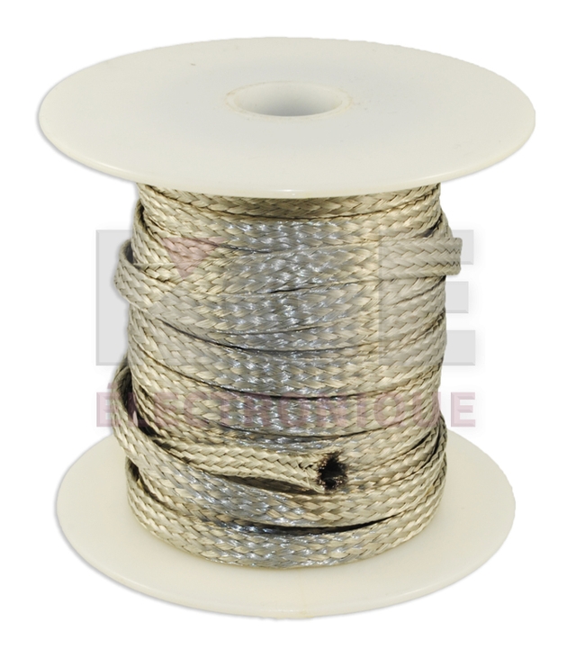Tresse de cuivre 36 awg étamé tubulaire 1/4