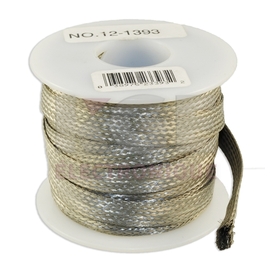 Tresse de cuivre 36 awg étamé plate 3/8