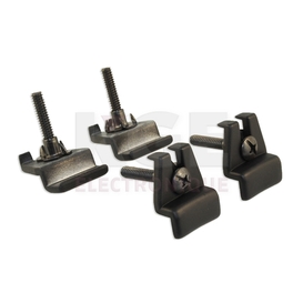 Metal speaker black waffle clamp