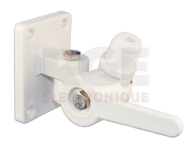 Marine antenna bracket