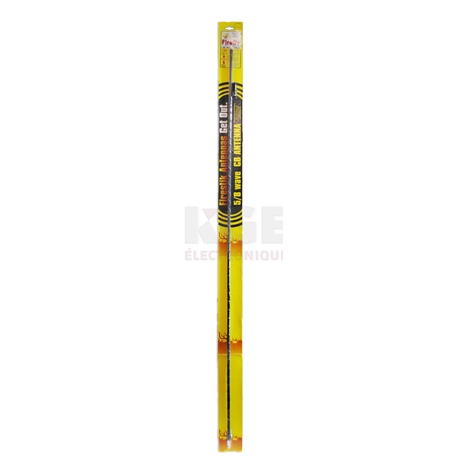 4 foot 5/8 wave CB antenna - black