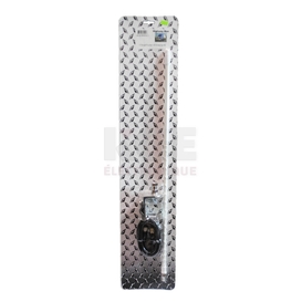 White 2ft fiberglass CB antenna