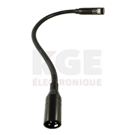 Lampe à col de cygne pour DJ avec prise XLR